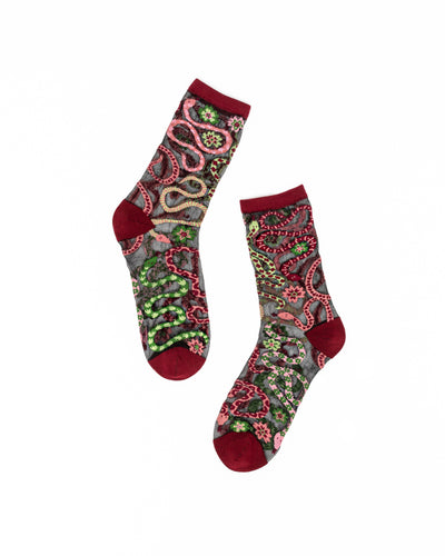 Sock Cand Year of the Snake bundle lunar new year socks cute sheer socks